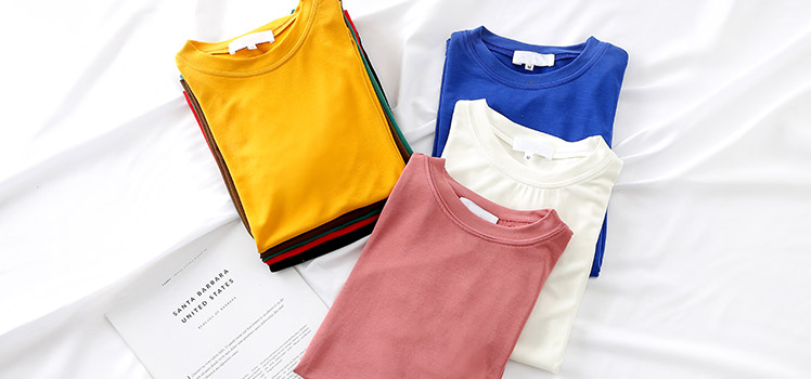 新乡夏季T恤衫定做要选对材质